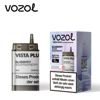 Vozol Vista Plug Ez - Blueberry Sour Raspberry - Pods 20mg